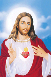 3D立体耶稣圣心图片